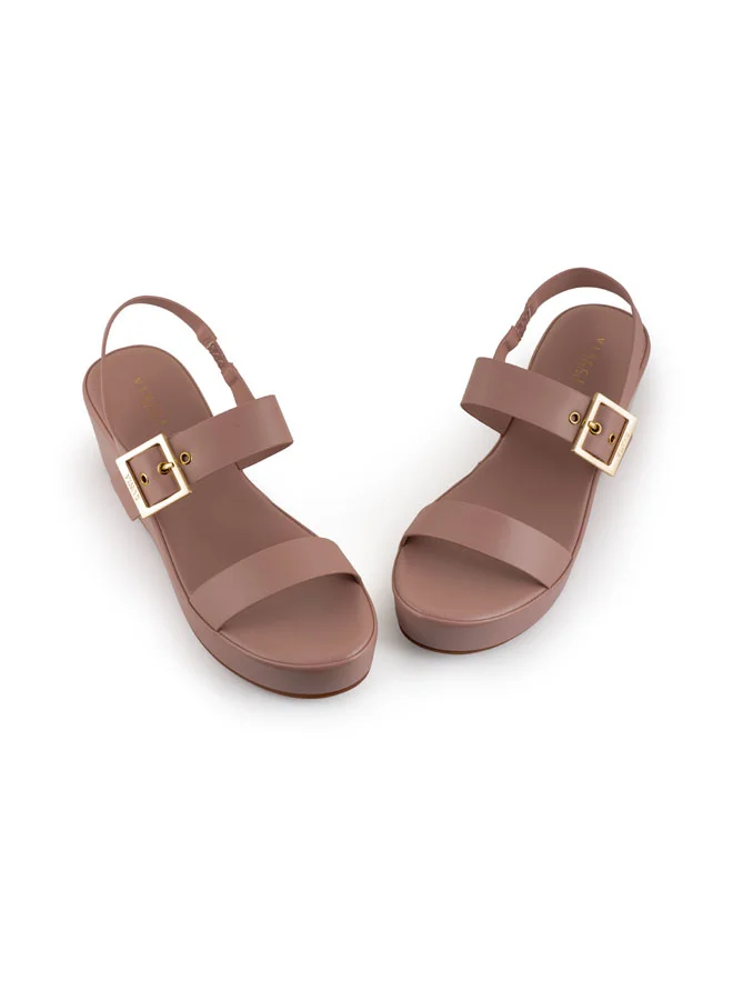 Vincci Women Ankle Strap Wedge Sandals
