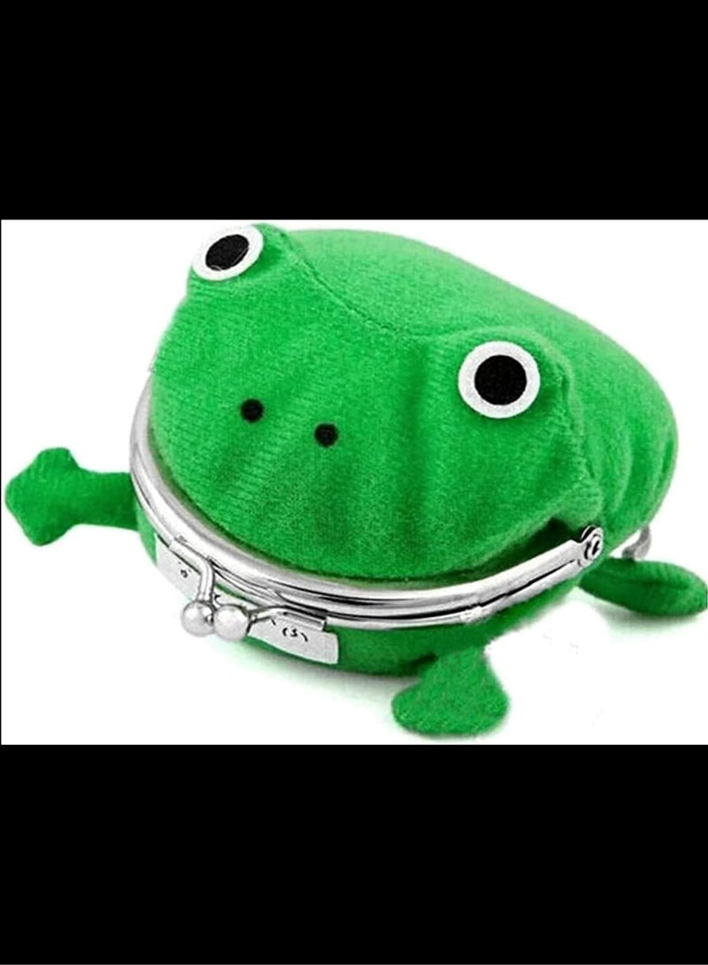 AVACraft Kids Coin Purse,Frog Wallet, Anime Cartoon Wallet, Manga Flannel Wallet,Anime Frog 10x9x5cm - Image 5