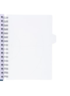 HQ A4 Size Three Subject Spiral Notebook 200 Pages Orange  - Image 3