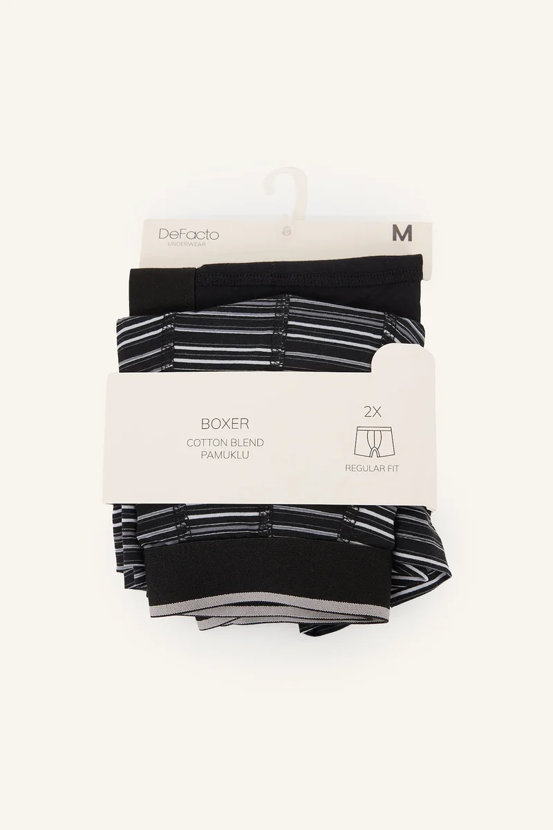 ديفاكتو Regular Fit Striped 2 piece