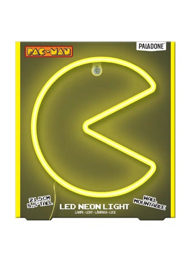 Paladone - Paladone Pac Man Wall Mountable LED Neon Light - Image 1