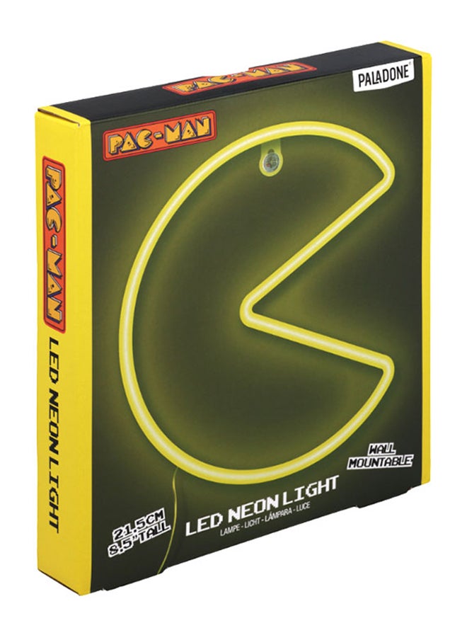 Paladone - Paladone Pac Man Wall Mountable LED Neon Light - Image 1