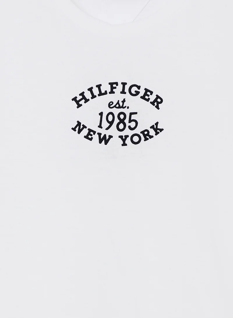TOMMY HILFIGER MONOTYPE FLOCK REG TEE SS
