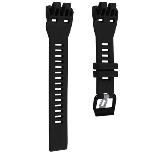 XIW Compatible for Casio GBD-100 GBD-100SM GBD100 Resin Watch Band Replacement for men Wirstband Strap women Bracelet (Black Band) - Image 3