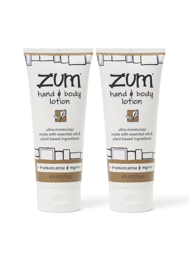 ZUM Hand And Body Lotion Frankincense & Myrrh 6 Fl Oz (2 Pack)  - Image 2