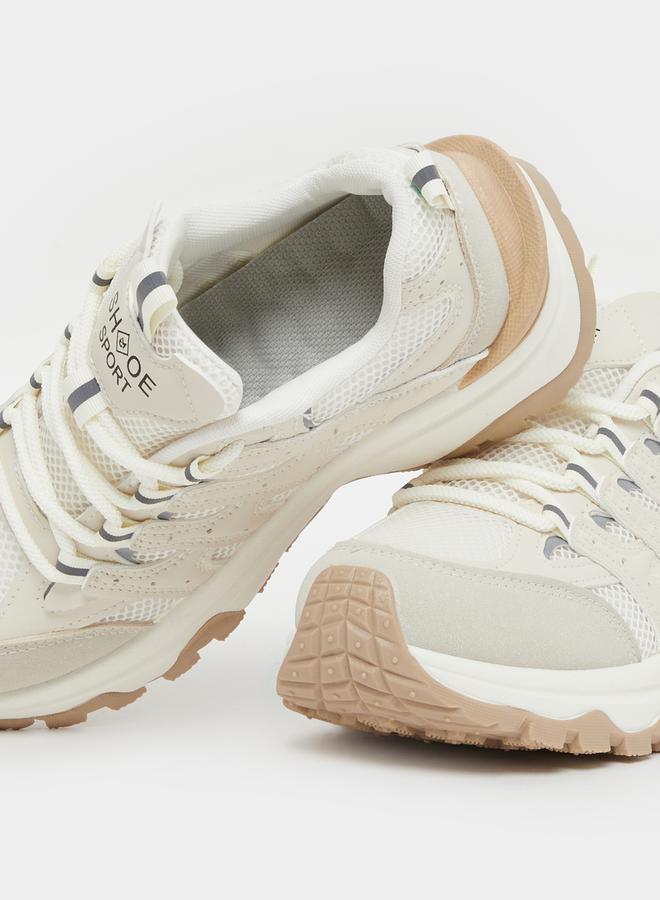 Styli Chunky Sole Lace Up Sneakers  - Image 3