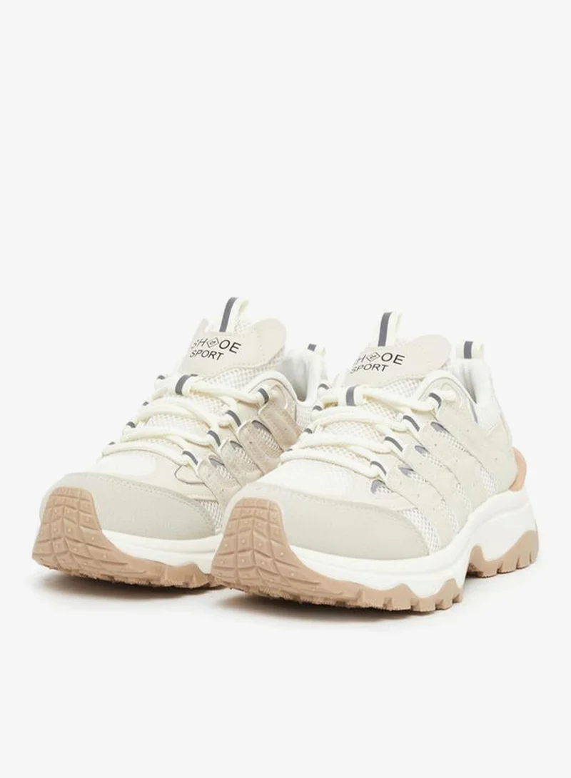 ستايلي اكتيف سنيكرز برباط ونعل سميك