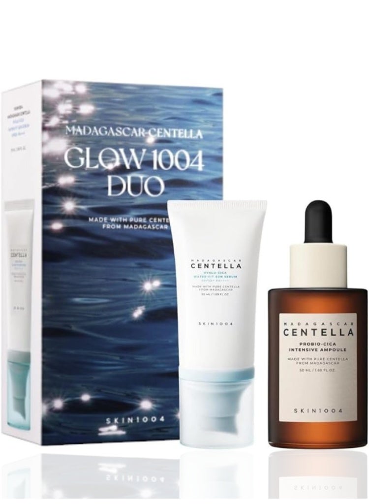 SKIN1004 Dull & Dehydrated Skin – SKIN1004 Madagascar Centella Glow 1004 Duo for Brightening, Hydration & Barrier Repair mlml - Image 1