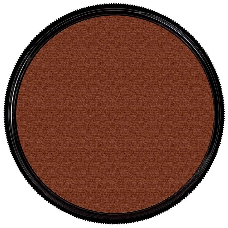 Mehron Makeup StarBlend Cake Makeup | Wet/Dry Pressed Powder Face Makeup | Powder Foundation | Sable Brown Face Paint & Body Paint 2 oz (56g) - Image 2