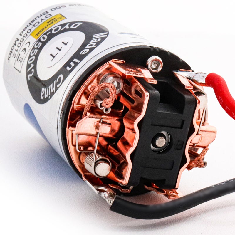 550 Brushed Motor 23T Stainless Steel Shell Waterproof Brushed Motor - Large Torque Waterproof Stainless Steel Shell Motor for Heavy-Duty Applications - Image 3