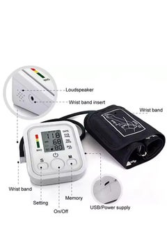 Iscale Digital Blood Pressure Monitor with LCD Display and Voice Function  - Image 4