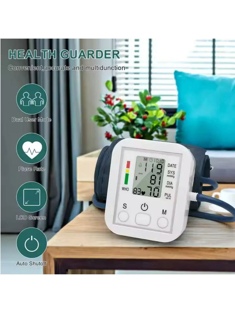 Iscale Digital Blood Pressure Monitor with LCD Display and Voice Function  - Image 3