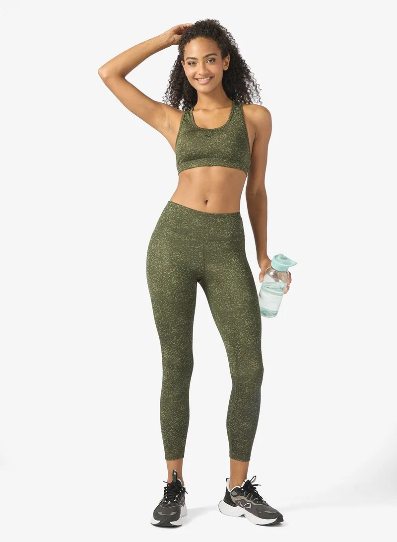PUMA olive camo W TAD ESSENTIAL PEBBLE TIGHT Women for Women | Best Price UAE