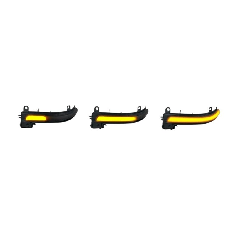 Yellow Dynamic Sequential LED Turn Signal Side Mirror Light Compatible for BMW 1 2 3 4 Series - Image 2