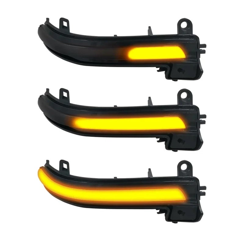 Yellow Dynamic Sequential LED Turn Signal Side Mirror Light Compatible for BMW 1 2 3 4 Series - Image 5