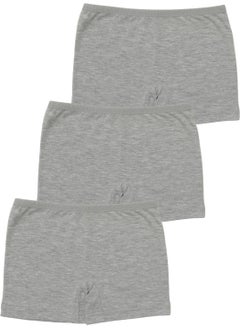 Arma Yıldız 3 Pieces Girls Gray Boxer Tights Cotton Lycra  - Image 2