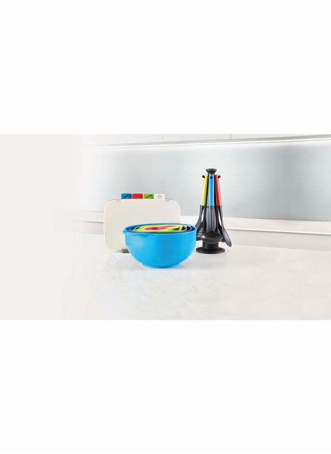 Joseph Joseph Joseph Joseph DuoFood Preparation Set 8 Pieces  Multicolour  - Image 2