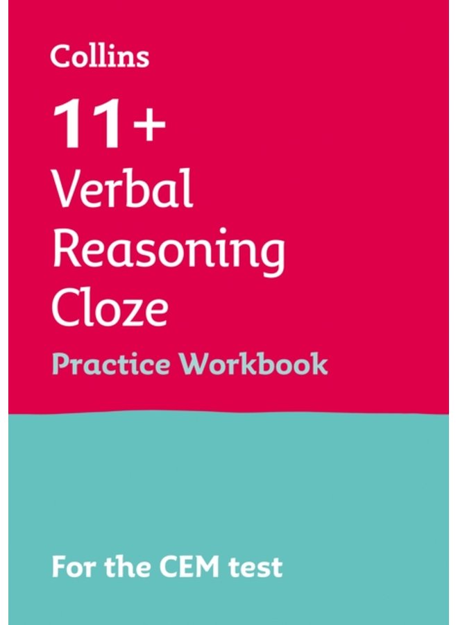 11 Verbal Reasoning Cloze Practice Workbook For the 2024 Cem Tests - Paperback