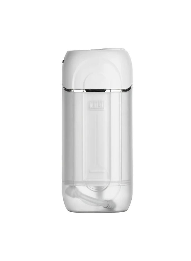 White Cordless Water Flosser Portable Oral Irrigator 5 Modes 4 Jets Teeth Cleaner For Braces Bridges Care - Image 1