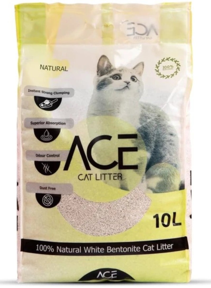 ACE Natural CAT LITTER 10 LT - cementing sand for cat toilet
