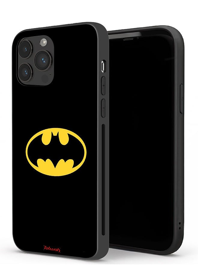 Tolwak Apple iPhone 13 Pro Protective Case Batman Logo - Image 1