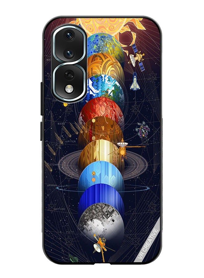 VR CREATIVE Protective Case Cover For Honor 80 Pro Earth Design Multicolour - Image 1