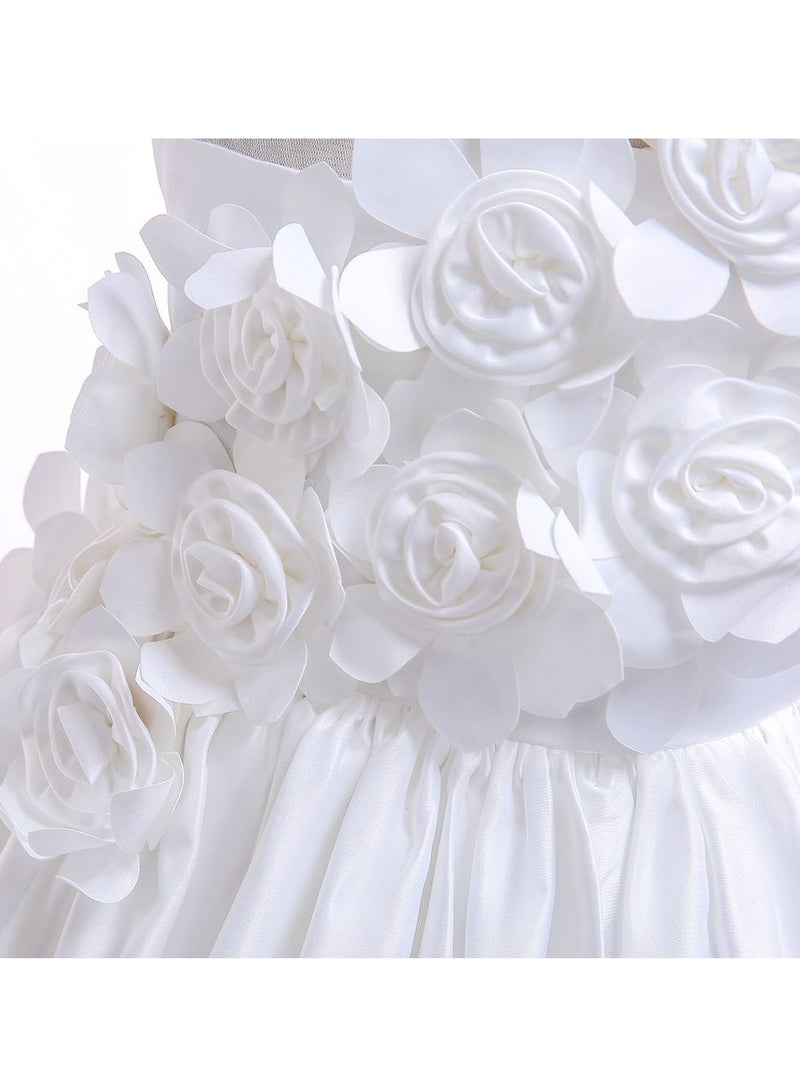 Flower Embellished Princess Dress - Image 5
