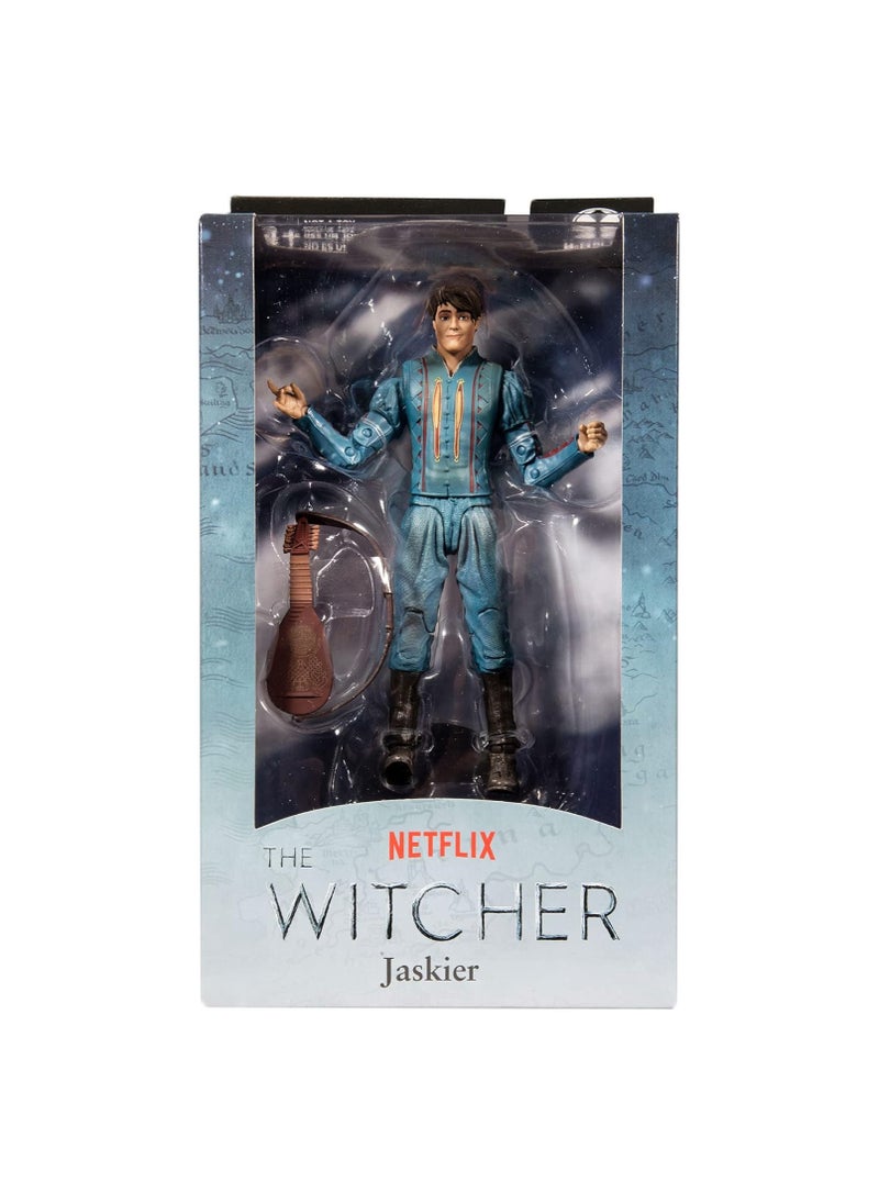 McFarlane McFarlane Toys The Witcher (Netflix) Jaskier 7" Action Figure with Accessories  - Image 1