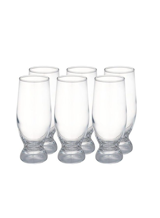 Pasabache Pasabahce Large Juice Cups Set of 6 - Aquatic- 370 ml -Clear Color - Image 3