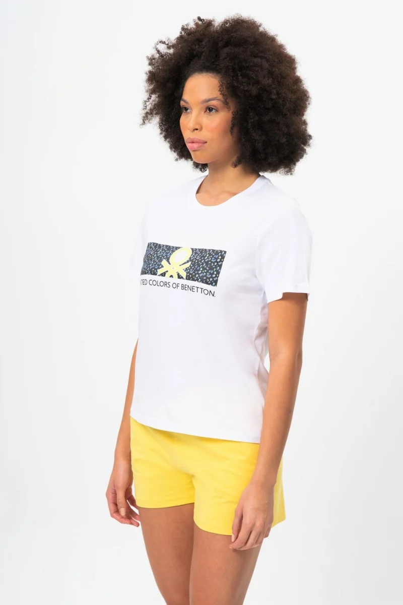 بينيتون BNT-W20392-23Y Women's T-Shirt