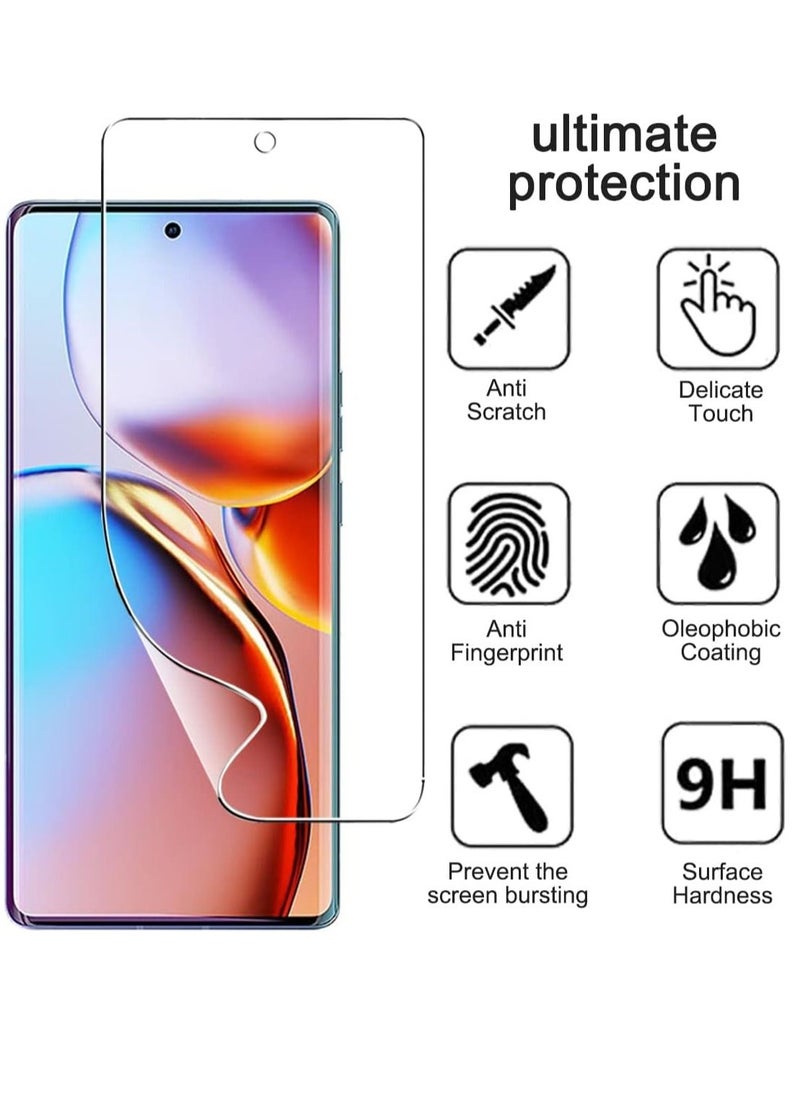 RINCO - 2Pack Screen Protector Compatible with Motorola Edge 40 Pro, High Transmittance Flexible TPU, Ultra Thin, Scratch Resistant, Case Friendly, OilProof, Smooth(Not Tempered Glass) - Image 1