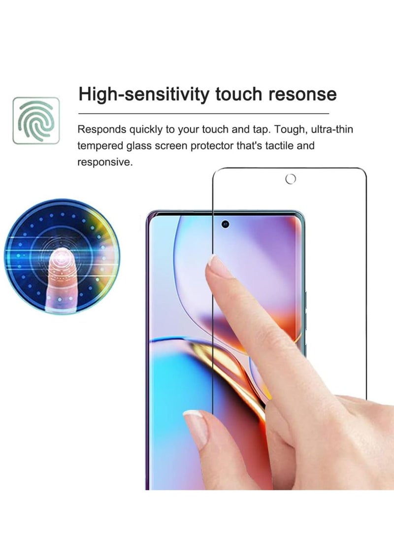 RINCO - 2Pack Screen Protector Compatible with Motorola Edge 40 Pro, High Transmittance Flexible TPU, Ultra Thin, Scratch Resistant, Case Friendly, OilProof, Smooth(Not Tempered Glass) - Image 1
