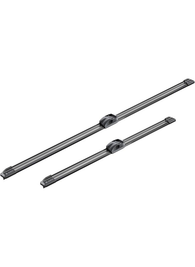 BOSCH Bosch Wiper Blade Aerotwin A523S, Length: 650mm/450mm – Set of Front Wiper Blades - Only for Left-Hand Drive (EU)  - Image 2