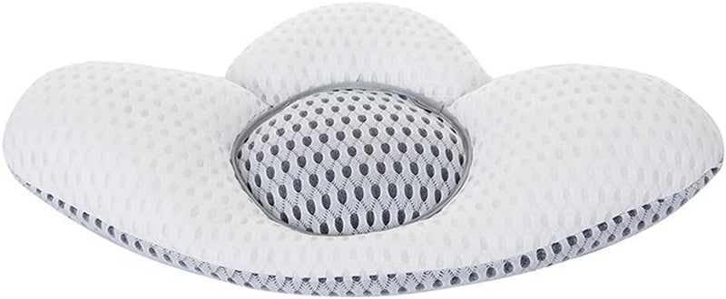 GLOWICK 3D Lower Back Support Waist Sciatic Pain Relief Cushion Seat Cushion Buckwheat Pillow Lumbar Pillow for Sleeping (1Pcs) - Image 1