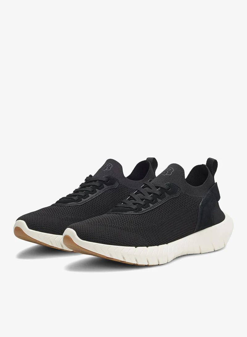 BOSS BOSS Motion trainers with knitted uppers and leather trims