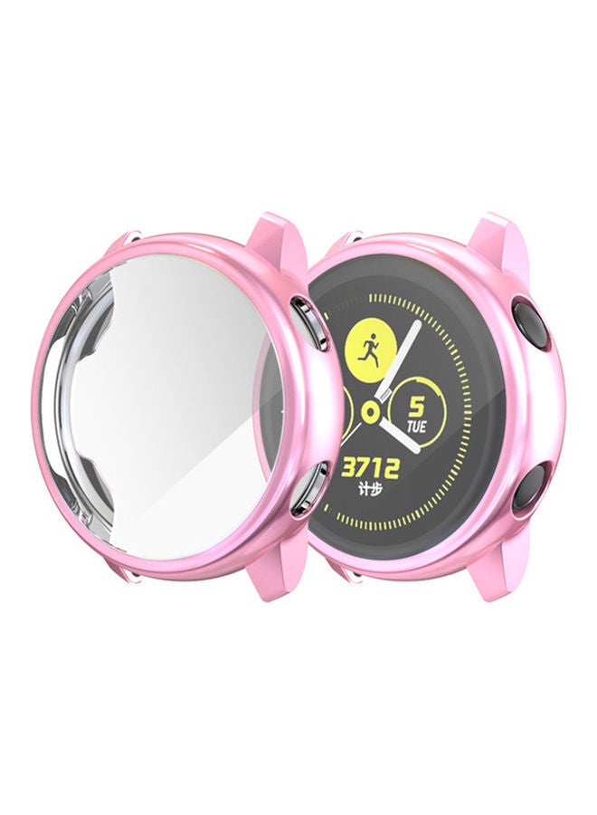 نيبمينينت غطاء حماية واقِ ومضاد للسقوط لساعة جالاكسي ووتش أكتيف وردي