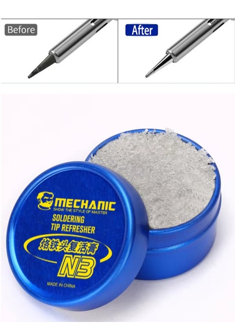 Oxidation Repair Paste For Soldering Iron Head Soldering Tip Cleaning Soldering Tip Cleaner Mechanical 	Soldering Tip Repairer Cleaning Solder Iron and Tips