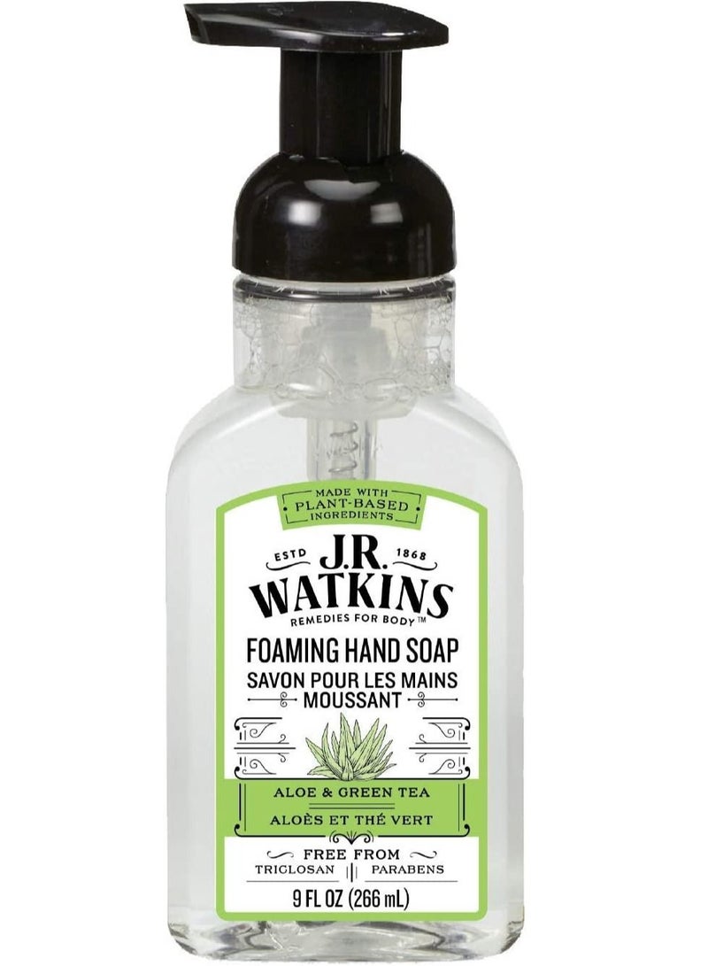 Watkins Foaming Hand Soap Aloe AND Green Tea Scent