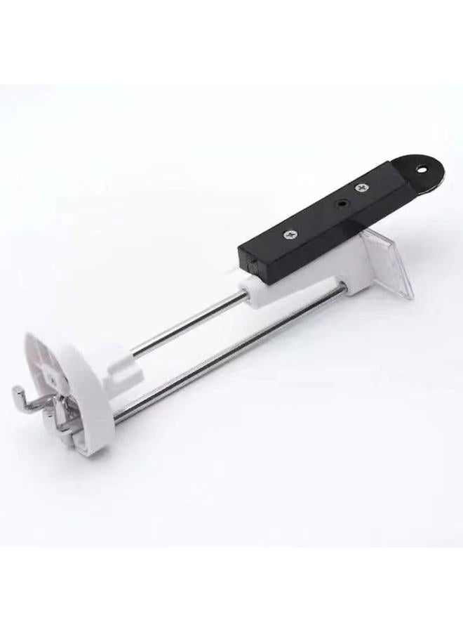 2PKS Slat Wall Security Hook Tool,Display Wall Safety Hook Magnetic Tool,Powerful Magnet,Black Key - Image 5