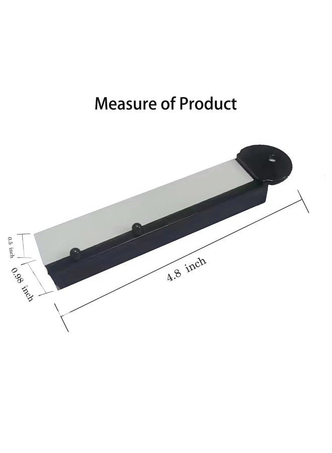 2PKS Slat Wall Security Hook Tool,Display Wall Safety Hook Magnetic Tool,Powerful Magnet,Black Key - Image 4