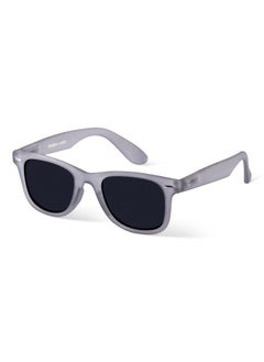 Smoky quartz polarized wayfarer sunglasses