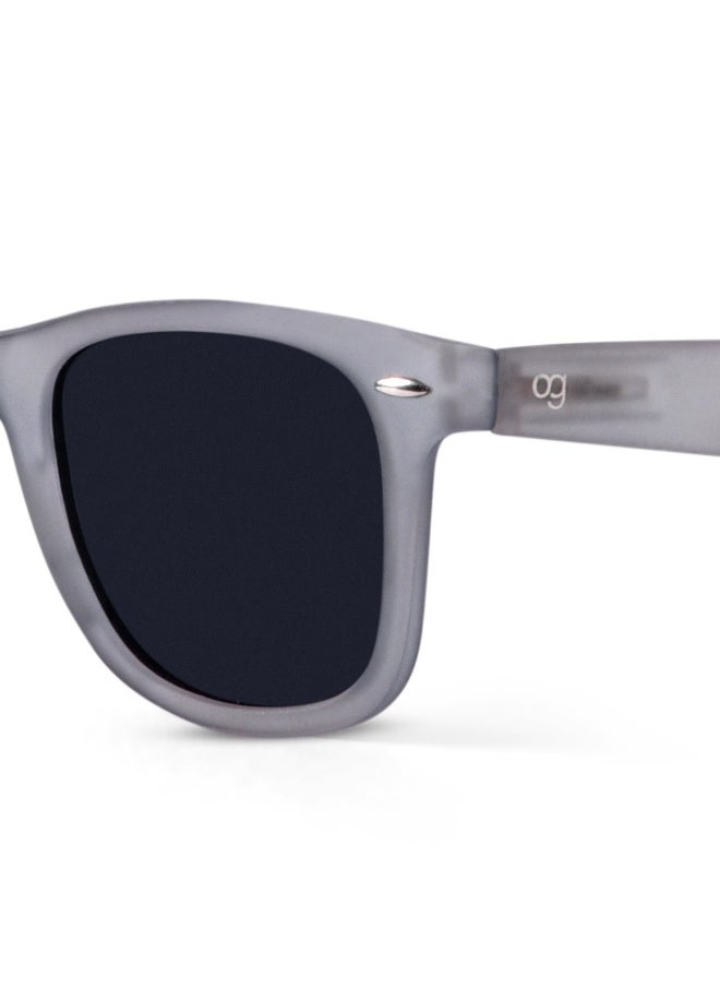 Woggles Smoky quartz polarized wayfarer sunglasses  - Image 3