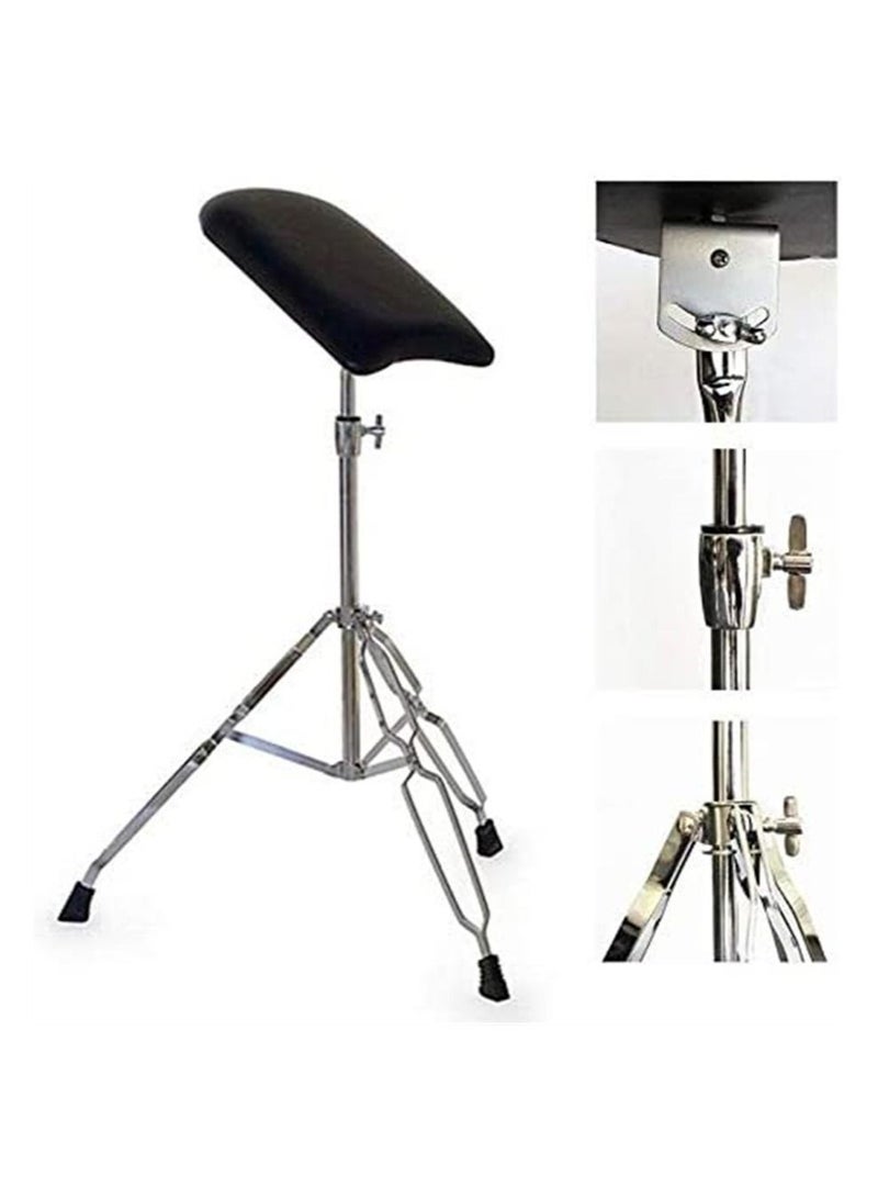 BLOOMING TIME Tattoo Shelf Bracket Rest Stand Silver/Black - Image 1