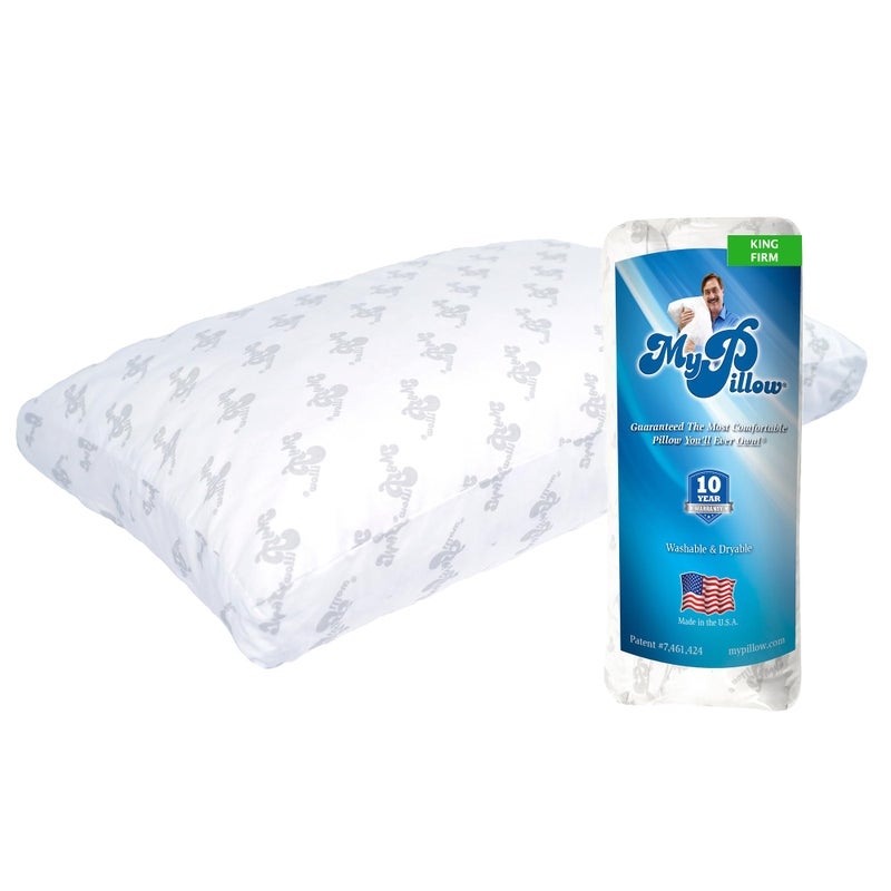 MyPillow MyPillow Bedding Bed Pillows for Sleeping King Size Gusseted for Back Stomach or Side Sleepers  My Pillow Premium Pillow King Firm 