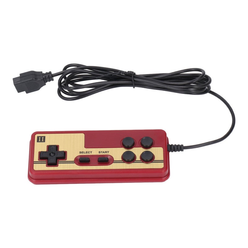 Wired Game Handle 1m Cable ABS Material - Continuous Startup Vintage Gamepad for Nostalgic Gaming, 8 Bit Console Compatible - Image 1