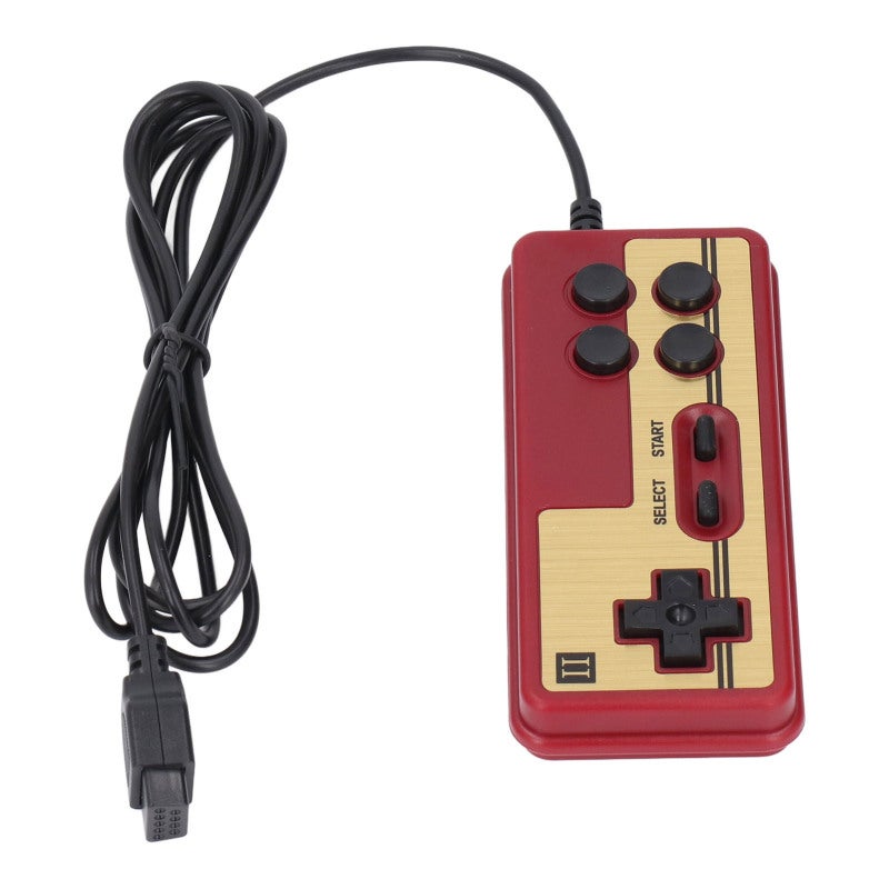 Wired Game Handle 1m Cable ABS Material - Continuous Startup Vintage Gamepad for Nostalgic Gaming, 8 Bit Console Compatible - Image 5