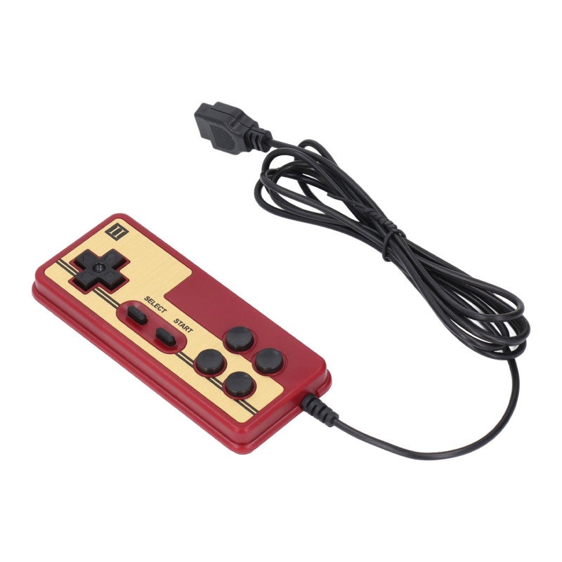 Wired Game Handle 1m Cable ABS Material - Continuous Startup Vintage Gamepad for Nostalgic Gaming, 8 Bit Console Compatible - Image 3
