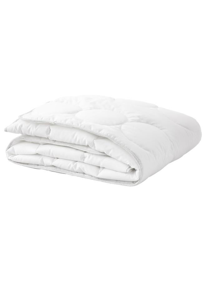 Zaboon Duvet For Cot, White/Grey, 110X125 Cm - Image 1