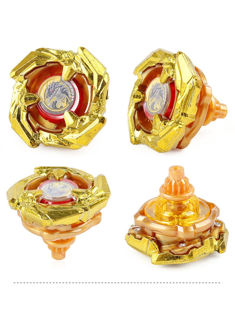 بي بليد ألعاب SB Burst Top X Series 4 BX00 ذات ألوان مختلفة، طلاء إلكتروستاتيكي، مجموعة ألعاب واحدة (ذهبي) - Image 3