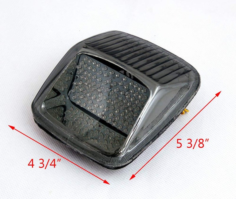 Areyourshop Taillight + Turn Signals For Harley V-ROD, Night Rod, Street Rod 2002-2011 Smoke - Image 3